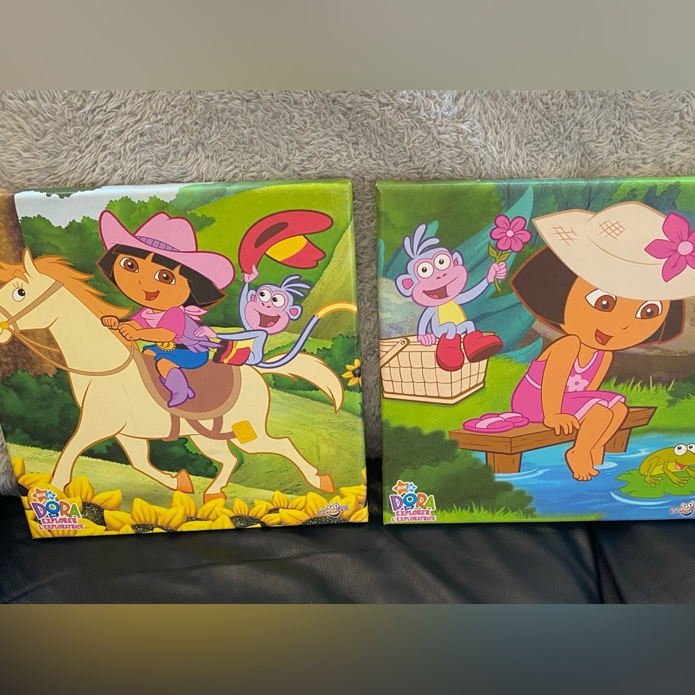 Dora the Explorer pictures - set of two